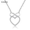 Женское ожерелье Lindon, кулон из медного сплава, циркон, модный подарок