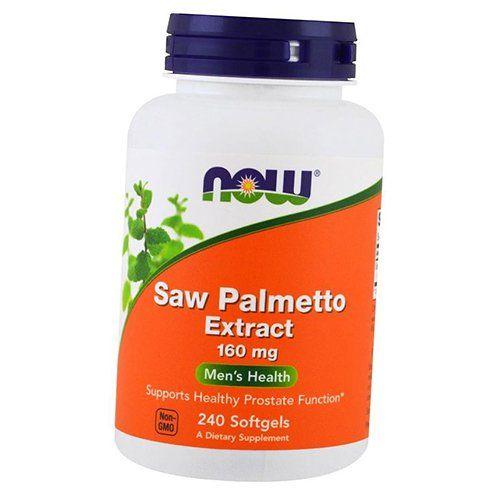 Saw Palmetto Extract 160, Now Foods 120gelcaps (71128122)