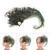 Peacock Feather Hair Pin Peacock Feather Hair Clip For Women Side Clip Peacock Feather Headpiece 1920s Fascinator
