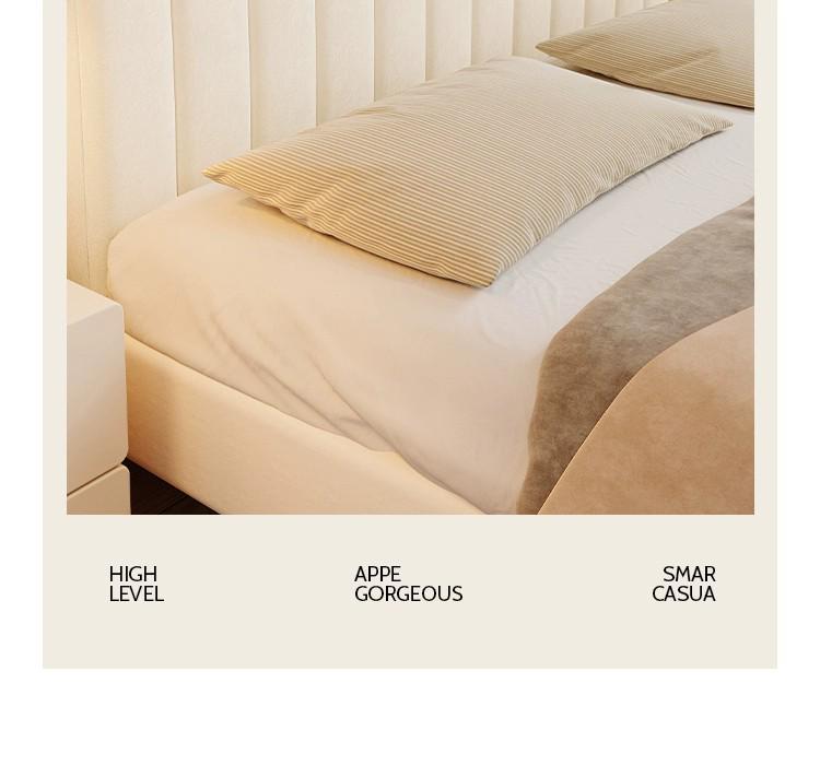 Мягкий стеганый чехол на изголовье кровати - Полный обхват, Плотный, Пыленепроницаемый, Защита от царапин кошек