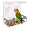 Creative Acrylic Bird Feeder Adsorption Bird Feeder
