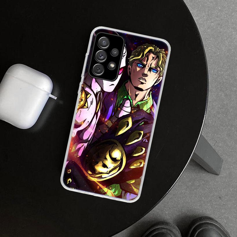 Чехол-бампер для телефона JoJo's Bizarre Adventure, горячая аниме-тематика, для Samsung Galaxy A12 A22 A32 A52 A72 A02S A51 A50S A31 A20S A10S Note 20 U