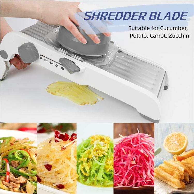 18 In 1 Adjustable Vegetable Slicer Stainless Steel Vegetable Slicer Julienne Slicer For Potato Onion