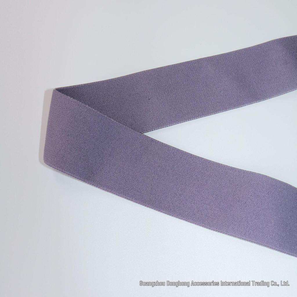 High-Elastic Polyester Imitation Nylon Band for Waistbands and Skirts