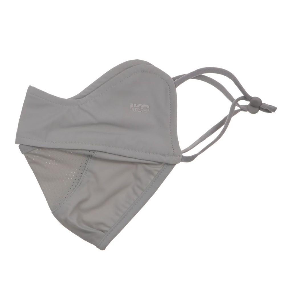 Solid Color Sunscreen Veil UV Protection Anti-uv Face Cover Summer Ice Silk Face Scarf  Fishing