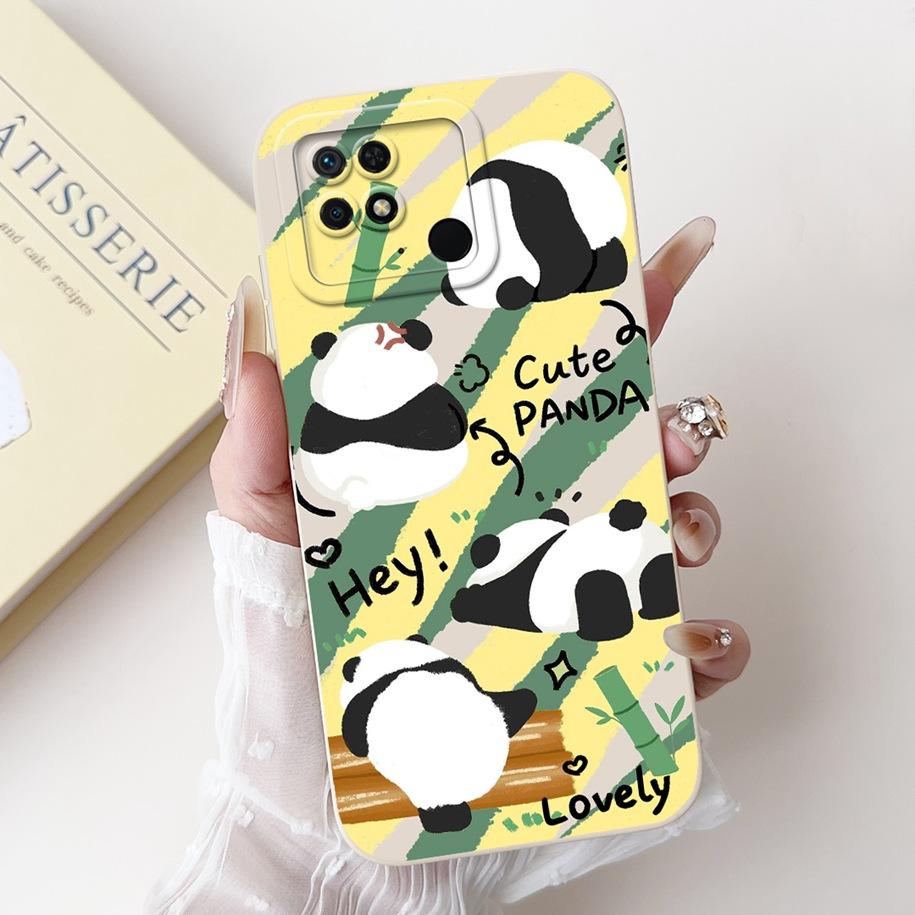 For Xiaomi Redmi 10C Case Popular Flower Camera Protection Funda Soft Silicone Phone Case For Redmi 10 Power Cover Redmi10C Capa
