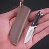 EDC Portable Mini Pocket Knife Sharp of the Courier Knife with Scabbard Keychain Decoration Used To Open a Box