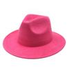 Suede Men'S Ladies Jazz Hat Fashion Vintage British Felt Hat Felt Top Hat Women'S Hat