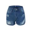 Женские джинсовые классические универсальные модные шорты с высокой талией