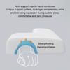 White Neck Support Memory Pillow For Ultimate Pain Relief And Comfort Sleeping Pillow For Couple