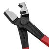 Hose Clamp Pliers, Heavy Duty Auto Clip Removal Tool for Car AC Repair & Motorcycle, R Type Handheld with Vise Pipe Clamp Kit