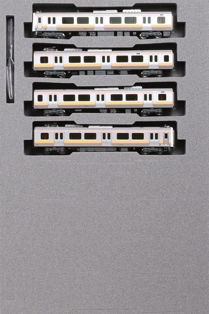 KATO N Gauge E129 Series 0 Series 4-car Set 10-1735 Railway Model Train