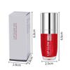 VIBELY Water Light Transparent Glass Lip Oil Mirror Moisturizing, Moisturizing, Smooth, Lip Gloss, Not Sticking Cup Red