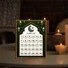 Acrylic Desktop Ramadan Advent Calendar with Base, Ethnic Home Table Eid Decoration, Countdown To Eid Holiday Craft