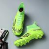 Внешняя торговля новые высокие футбольные бутсы длинные гвозди футбольные бутсы TF сломанный гвоздь специальные тренировочные бутсы футбол