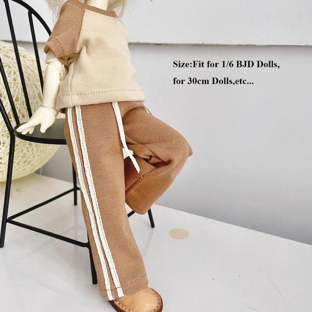 Шерстяное пальто ручной работы, модные свитера принцессы, футболки, штаны для кукол 1/6 BJD 30 см