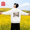 MINISO Мужской модный свитшот с круглым вырезом