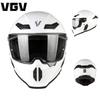 3C Certified motorcycle helmet, retro full-face or half-face style, suitable for summer motorcycle riding, offering sun protection and breathability,