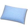 Living In Peace Traditional Pipe Pillow, Hard Pipe, 35x50cm, Blue, Made In Japan, Adjustable Height, Breathable, Washable, Provides Firm Head
