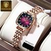 New TOP Brand Luxury Women's Watch With Box Waterproof Ultra-thin Square Women's Quartz Watches