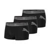 Puma Solid Color Logo Print Sports Casual Boxer Briefs Men Underwear Black 701220208-001
