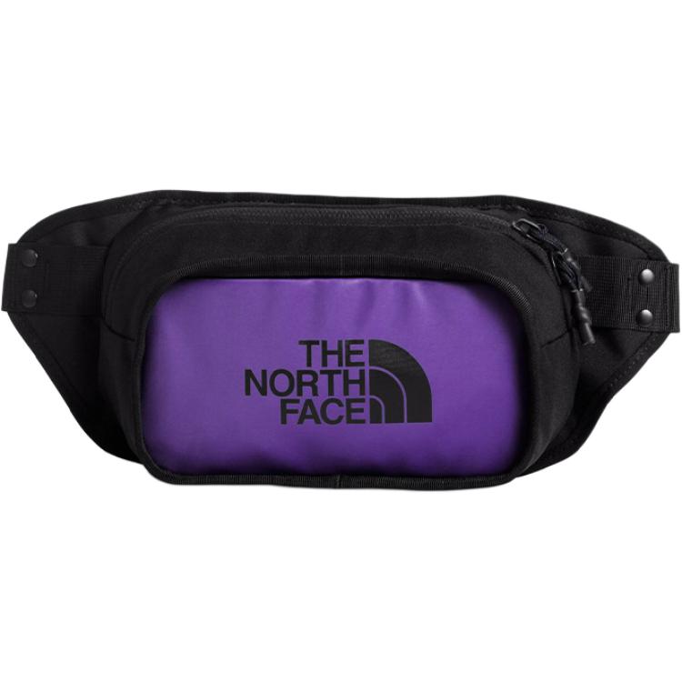 The North Face 4,3 л Повседневная легкая поясная сумка для улицы Унисекс Сумки Черный Фиолетовый NF0A3KZX-S96