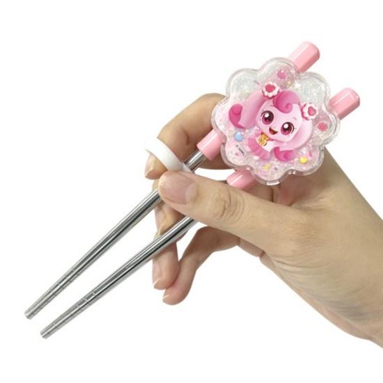 Leburn Domestic Sweet and Sour Catch Tiniping Glitter Двуручные корректирующие палочки для еды, популярный персонаж в Корее
