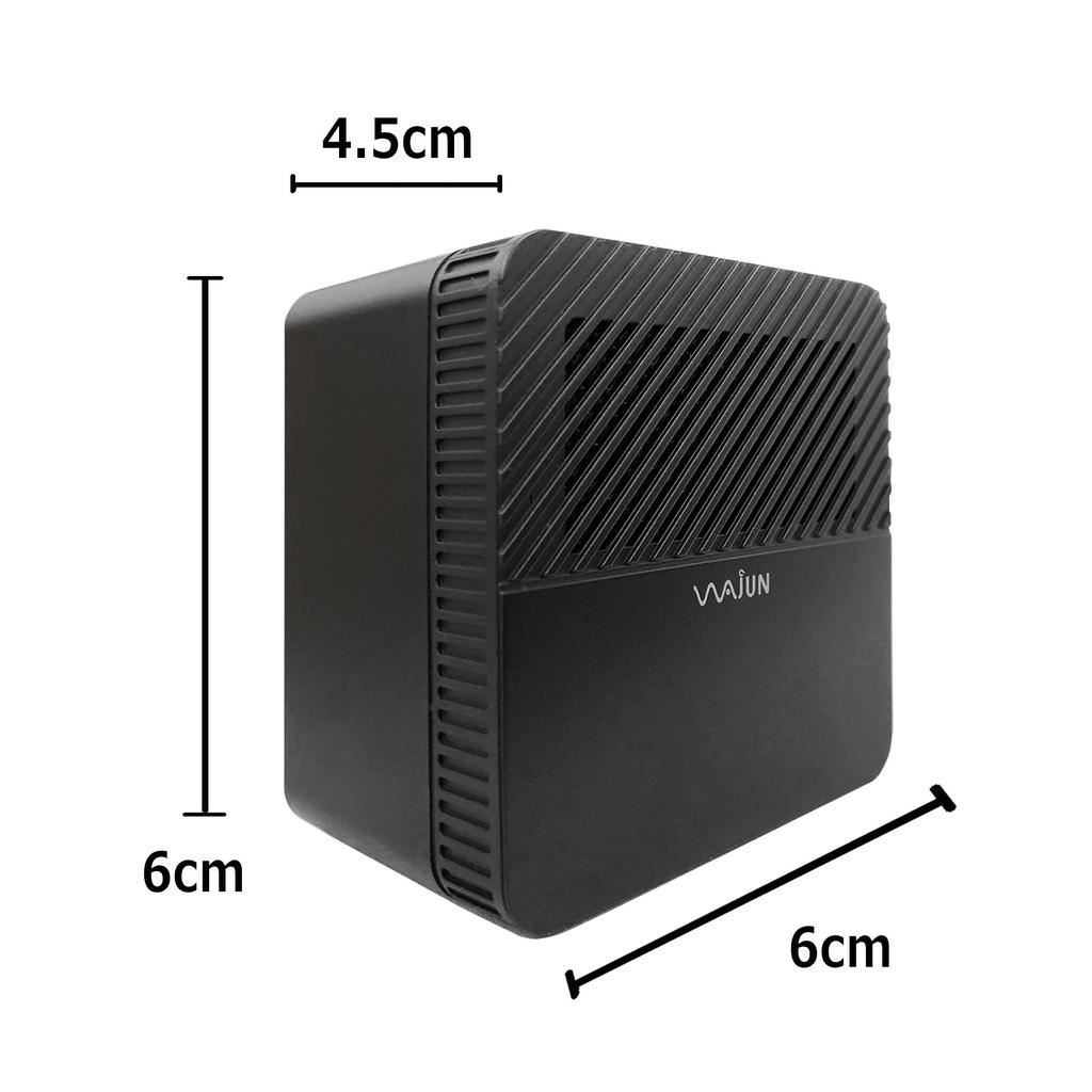 wajun Mini PC Windows 11 MS Office 2019 Celeron J4125 6GB DDR4 Memory 384GB SSD USB Wireless Bluetooth HDMI 2022 Pro-X1 / / / 2.0GHz (4-Core) / / /