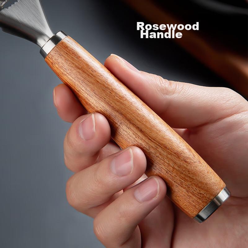 Newair 304 Stainless Steel Fish Scale Remover, Fish Scale Removal Tool, Household De-Scale Knife, Specialized Knife for Removing Scales, Scale Scraper