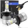 2Pcs Car LED Headlight H4 H7 H1 H3 9005 9006 H11 COB LED Chip 8000 Lumen Bulb Conversion Kit 6000K White 12V
