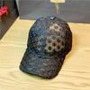 New Women's Summer Lace Flower Baseball Cap with Fashionable and Versatile Temperament, Sun Shading Hollow Duckbill Cap