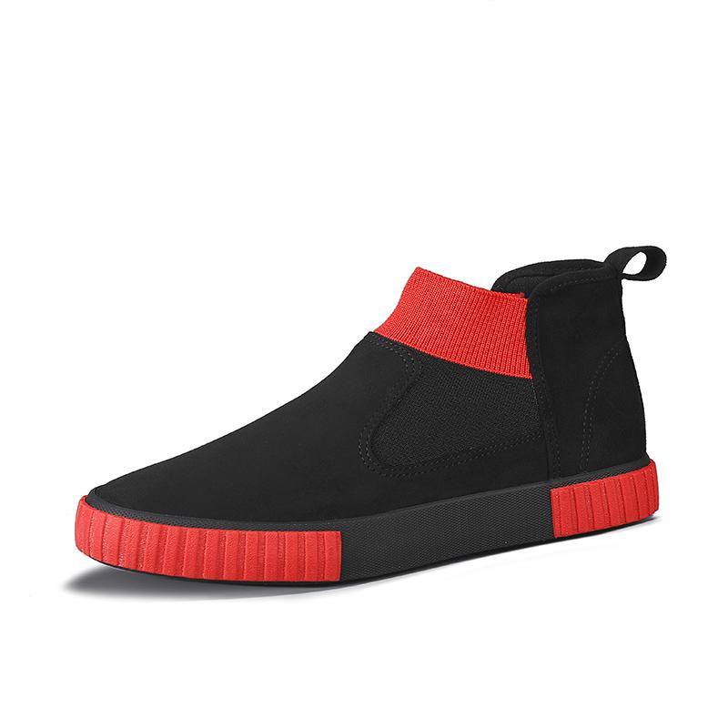 Замшевая кожа повседневная обувь новые модные мужские ботинки челси универсальные мужские ботильоны без застежек для отдыха и прогулок формальная обувь для вечерних платьев