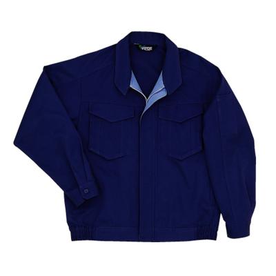 Work Long Sweat L [Midori Anzen] Одежда, Рукава, Блузон, 100% Хлопок, Унисекс, Впитывающий, G367, Верх, Темно-синий,