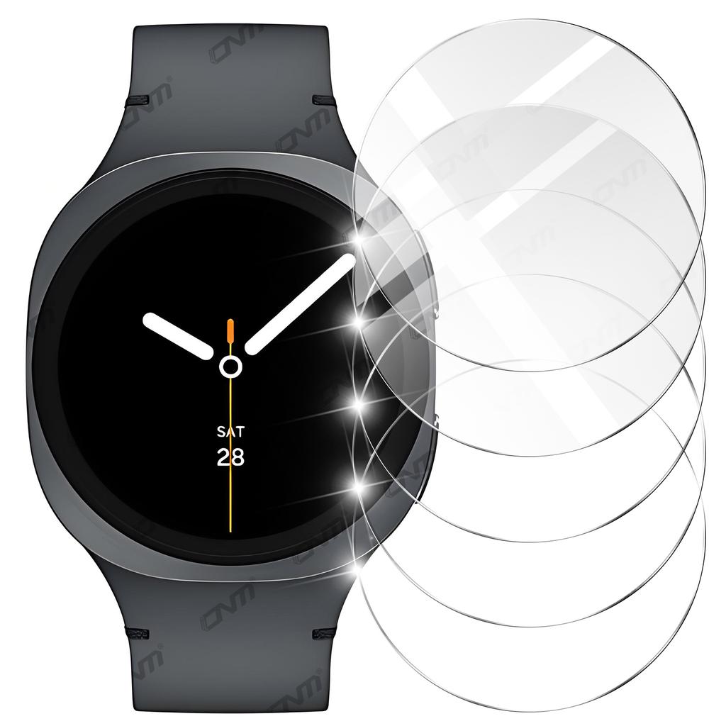 Защитное стекло для экрана Samsung Galaxy Watch 8 Classic - Твердость 9H, Ultra-HD, Устойчивость к царапинам