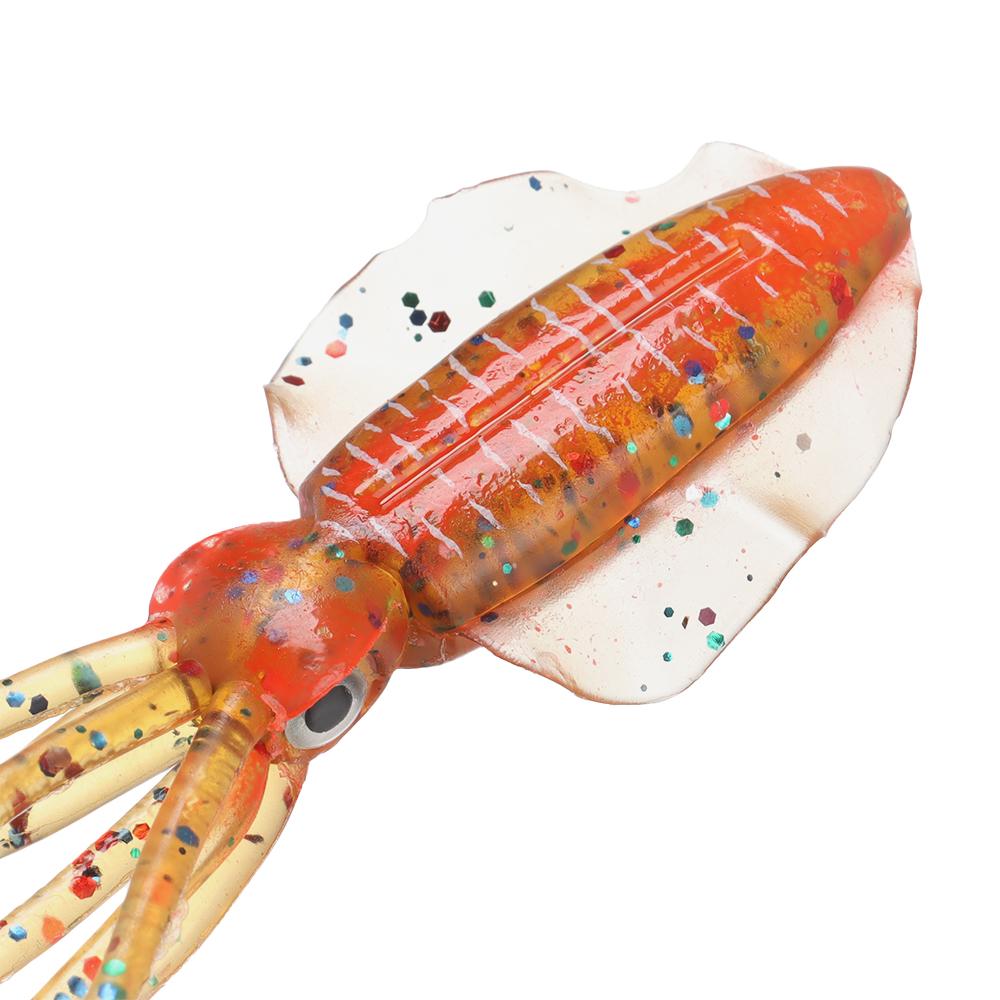 1Pcs 5 Color 10/12/15cm Swimbait Soft Bait Fishing Lure Artificial Lures Squid Baits