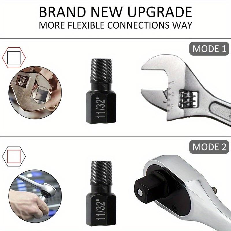 10 шт. набор для извлечения винтов из легированной стали, набор для удаления поврежденных винтов, металлические легко извлекаемые сверла, многошлицевой экстрактор для болтов, шпилек