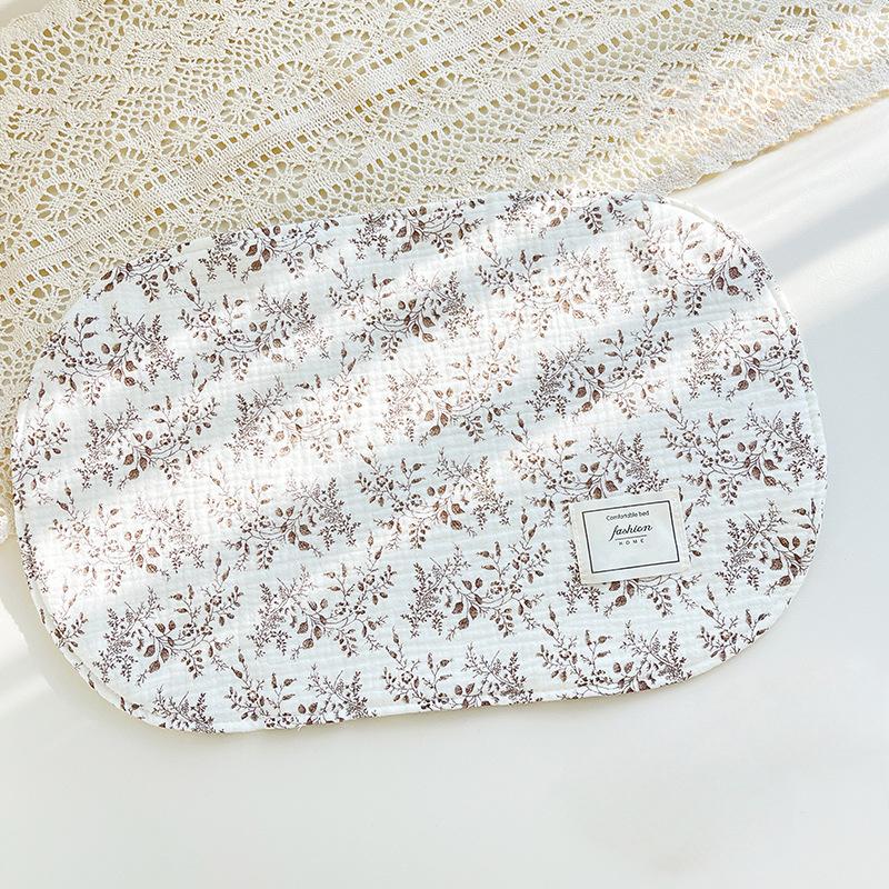 Подушка-облако от рвоты с молоком, удобная подушка для новорожденных, низкая плоская подушка для младенцев, восьмислойная марлевая подушка для детей