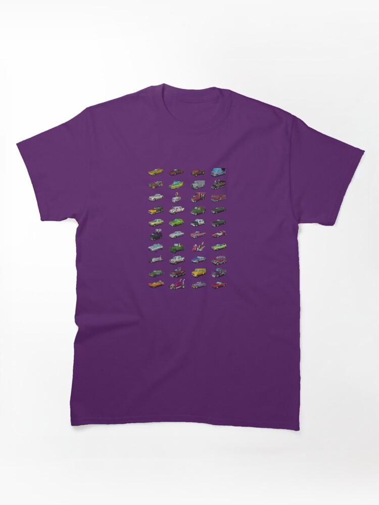 Grand Theft Auto Hit & Run Cars Classic Unisex T-Shirt