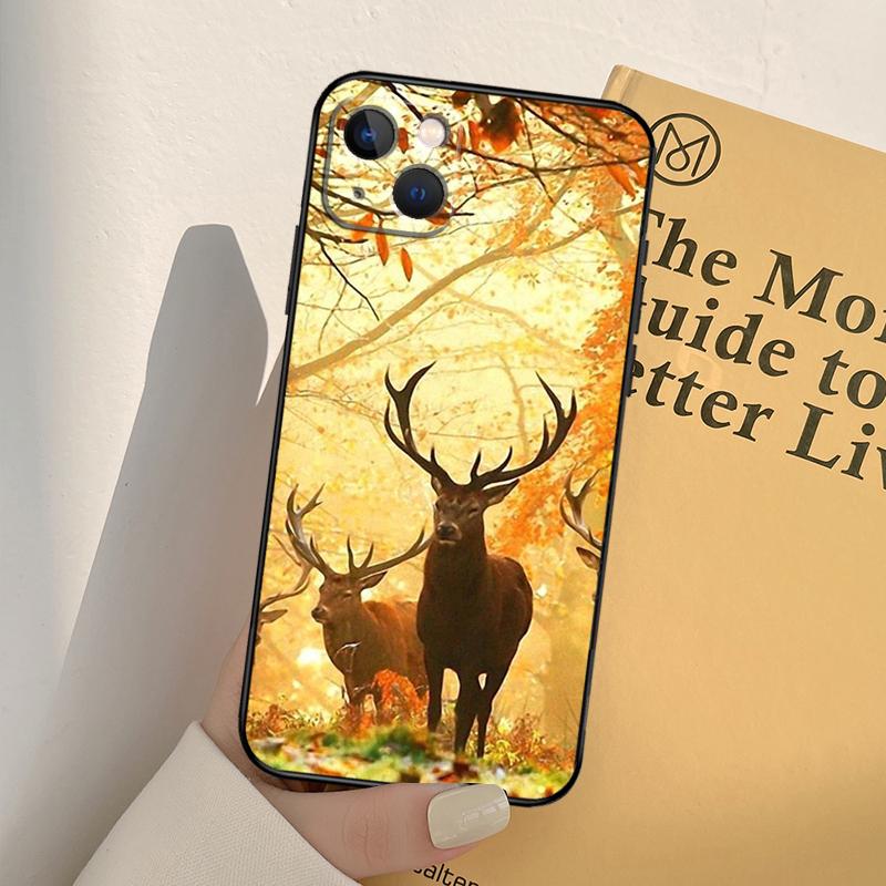Камуфляжный чехол «Охота на оленя» для iPhone 13 Pro Max 11 12 Mini 6S 7 8 Plus SE 2020 2022 X XR XS MAX, чехол