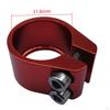 Seat Post Clamp Saddle Clip Aluminum Alloy Easy To Install 1.25" Replace Road Bike Tube