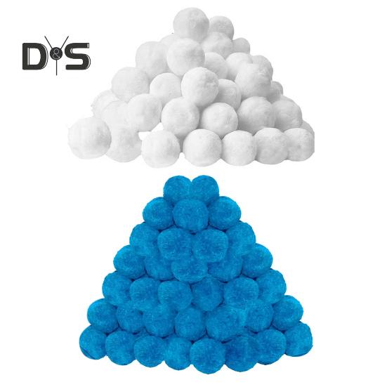 Шарики для фильтра бассейна Заменить фильтр для бассейна Песок Мягкие плюшевые шарики для фильтра Многоразовые шарики из волокнистого материала для песчаного фильтра Насос для бассейна Аквариумы