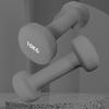 Yueji Hu Flat Head Dip-Coated Dumbbell
