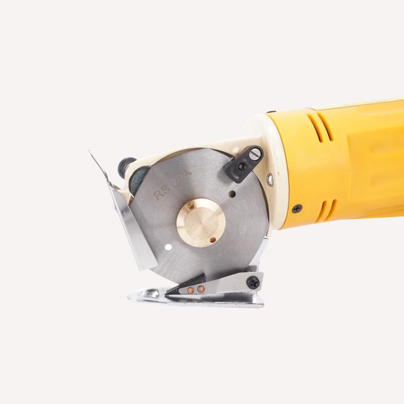 Электрический ротационный резак для ткани, Электрический ротационный резак для тканевой ткани, Восьмиугольный нож, вращающиеся ножницы для многослойной ткани, кожи, шерсти