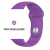 Мягкий спортивный силиконовый ремешок для часов Apple 4 3 2 1 38 мм 42 мм дышащий браслет для Iwatch Series 5 6 SE 40 мм 44 мм ремешок