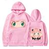 Japanese Anime Spy X Family Hoodie Unisex Fashion Anya Forger Print Hoodies Kids Hip Hop Hoodie Unisex Coats Women Sweats Kawaii Funny