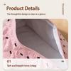 With Handle Hair Dryer Storage Bag Quilting Cotton Hair Dryer Case  Home Travel Use