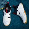 Новые дышащие кроссовки для бадминтона, большой размер 36-46, нескользящие кроссовки для волейбола, мужские качественные теннисные кроссовки, спортивная мужская теннисная обувь