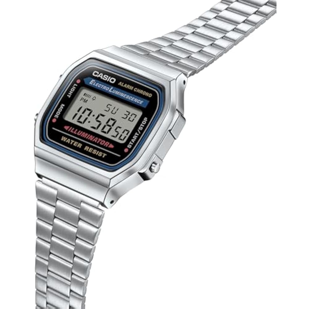 Casio ] Часы Casio Collection [Оригинал Япония] A168WA-1A2WJR Мужские Серебристые