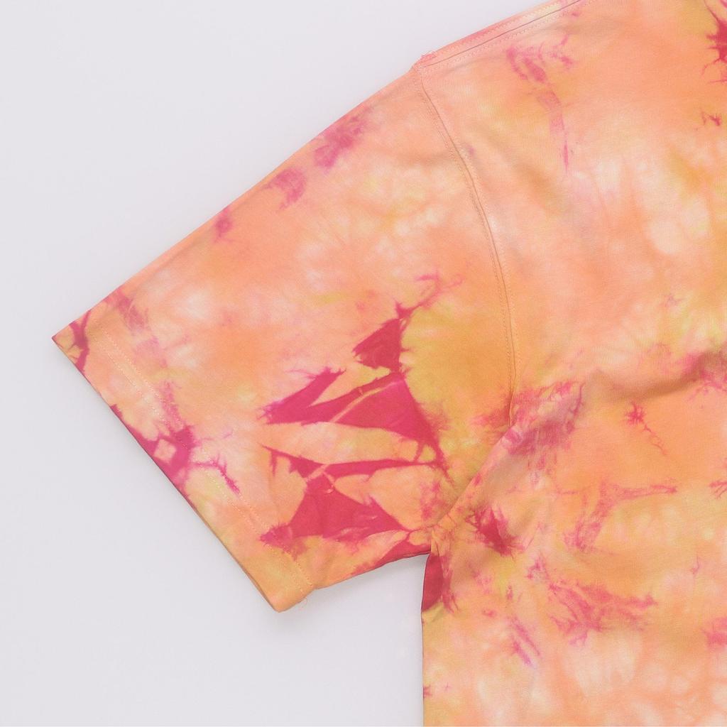 Nike Футболка с круглым вырезом и принтом в виде букв Tie-Dye, мужская, желтая, CD9661-336
