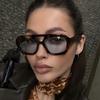 Luxury Designer Sunglasses for Women Fashion Vintage UV400 Protection Colored Lenses Sun Shade Glasses Brand